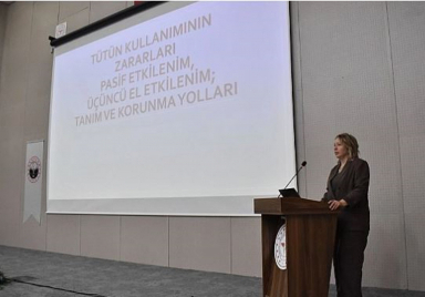Kırklareli'nde Sağlık Personeline Tütün Ürünleri ile Mücadele Eğitimi