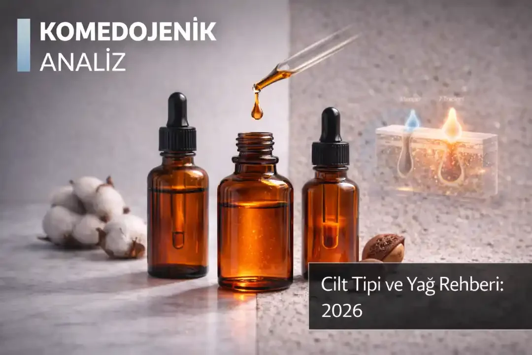 Komedojenik Derece Rehberi: Cilt Tipinize Göre Doğal Yağ Seçimi