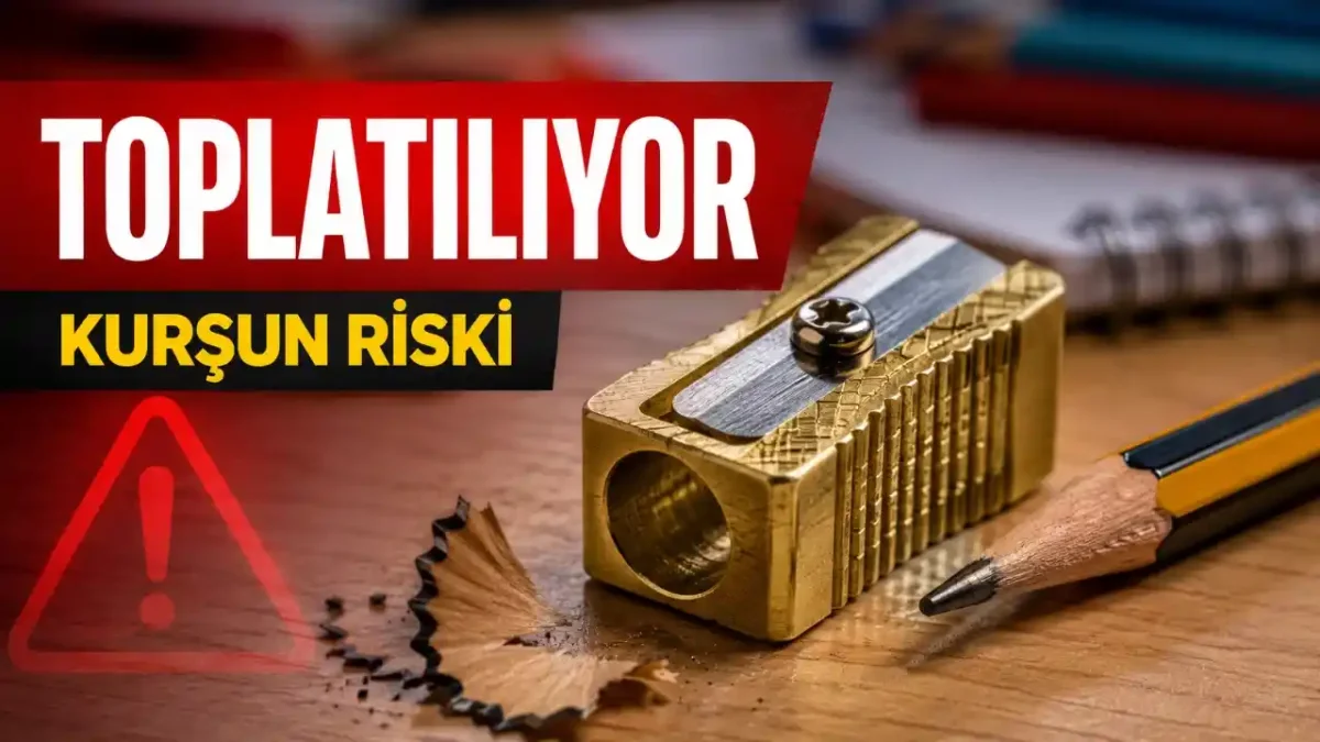 Kurşun İçeren Kalemtıraşlar Toplatılıyor: Bakanlık Marka Ve Modelleri Açıkladı