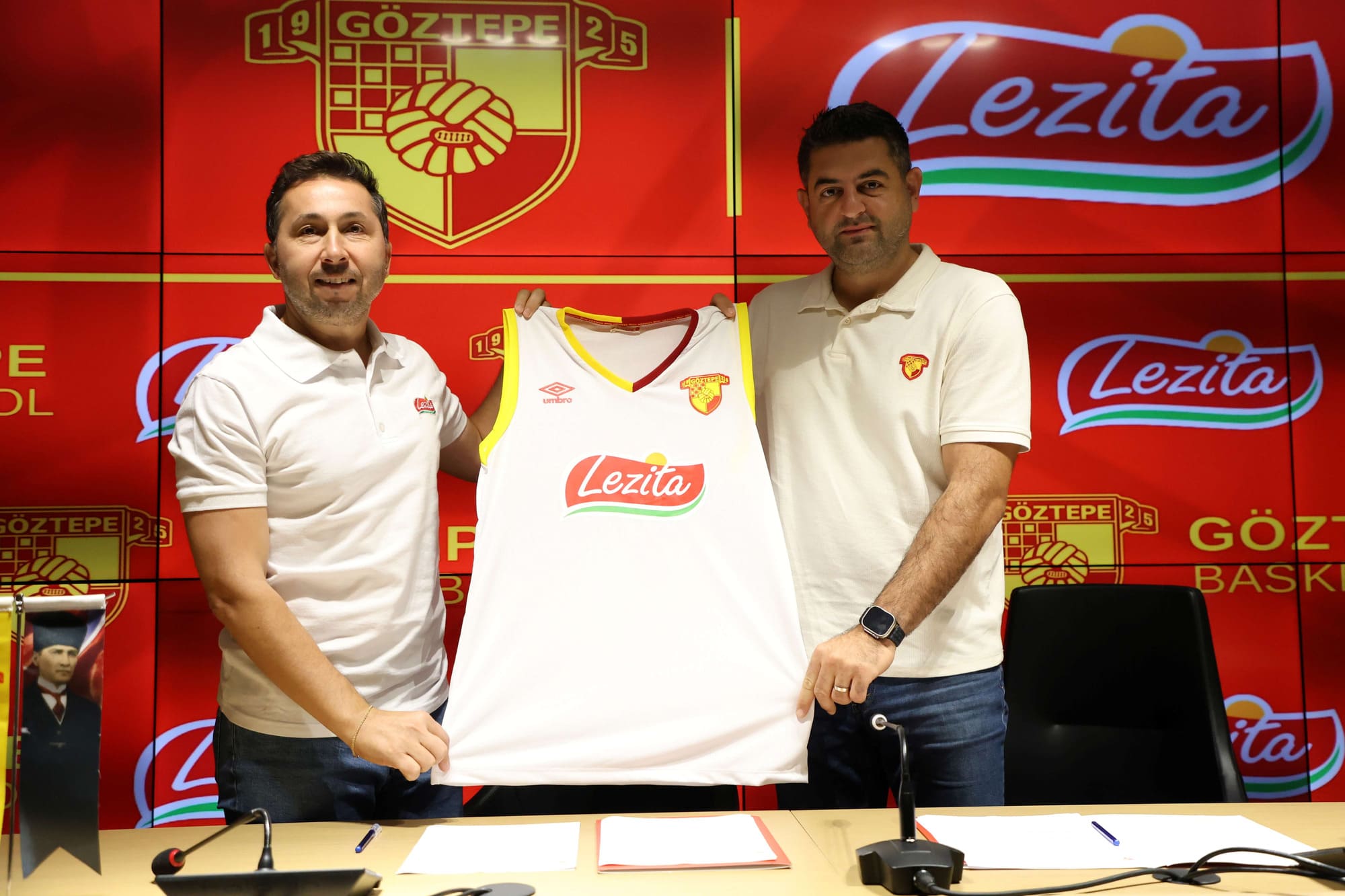 Lezita, 2025-2026 Sezonunda da Göztepe Basketbol’un Ana Sponsoru Oldu