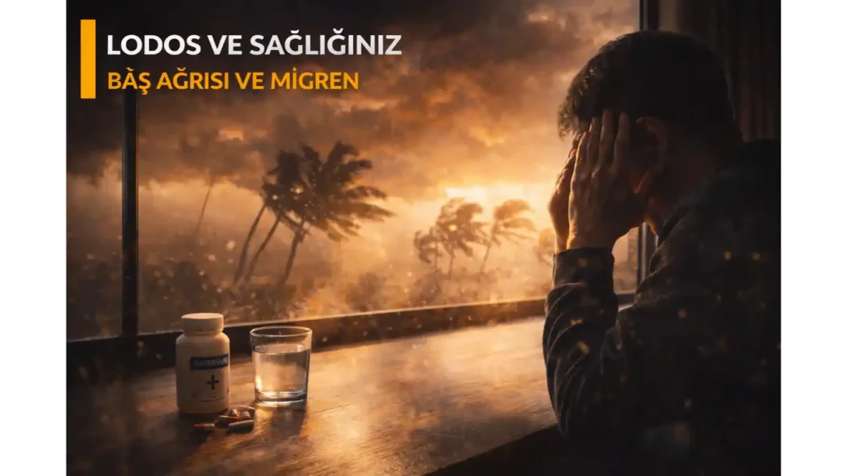 Lodosun Sağlık Etkileri: Baş Ağrısı, Migren ve Kalp Ritmi (2026 Rehberi)