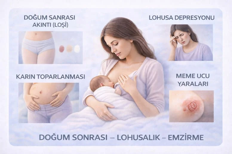 Lohusalık Dönemi: Akıntıdan Emzirmeye Tüm Merak Edilenler
