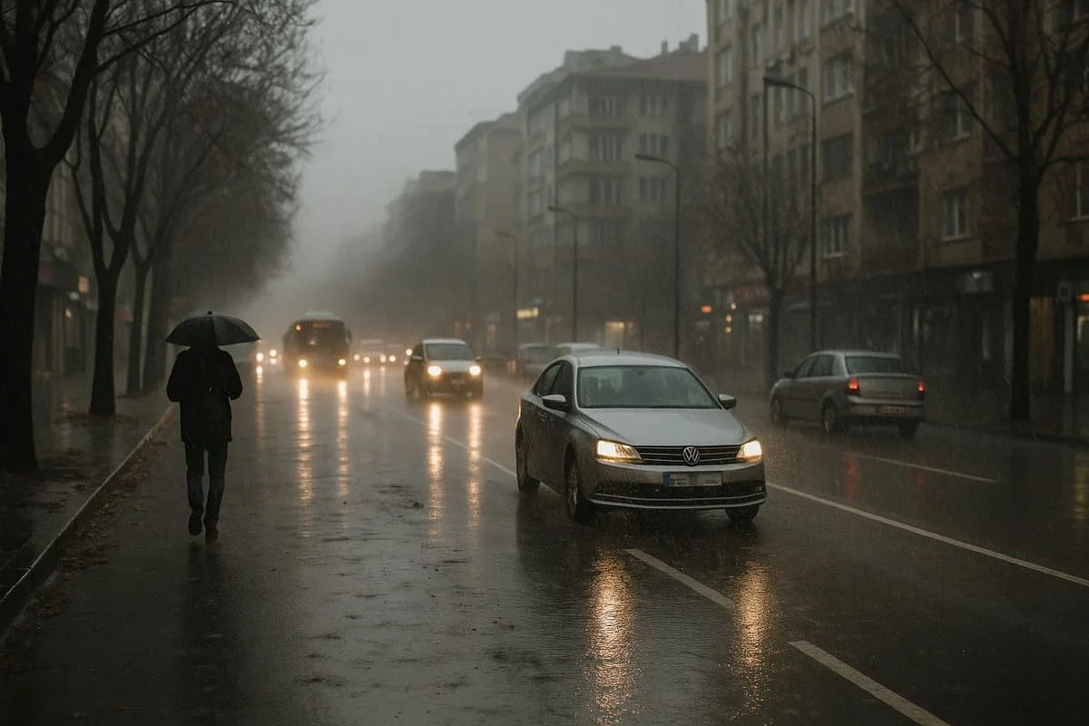 Meteoroloji Uyardı, Yağmur ve Kar Birlikte Geliyor