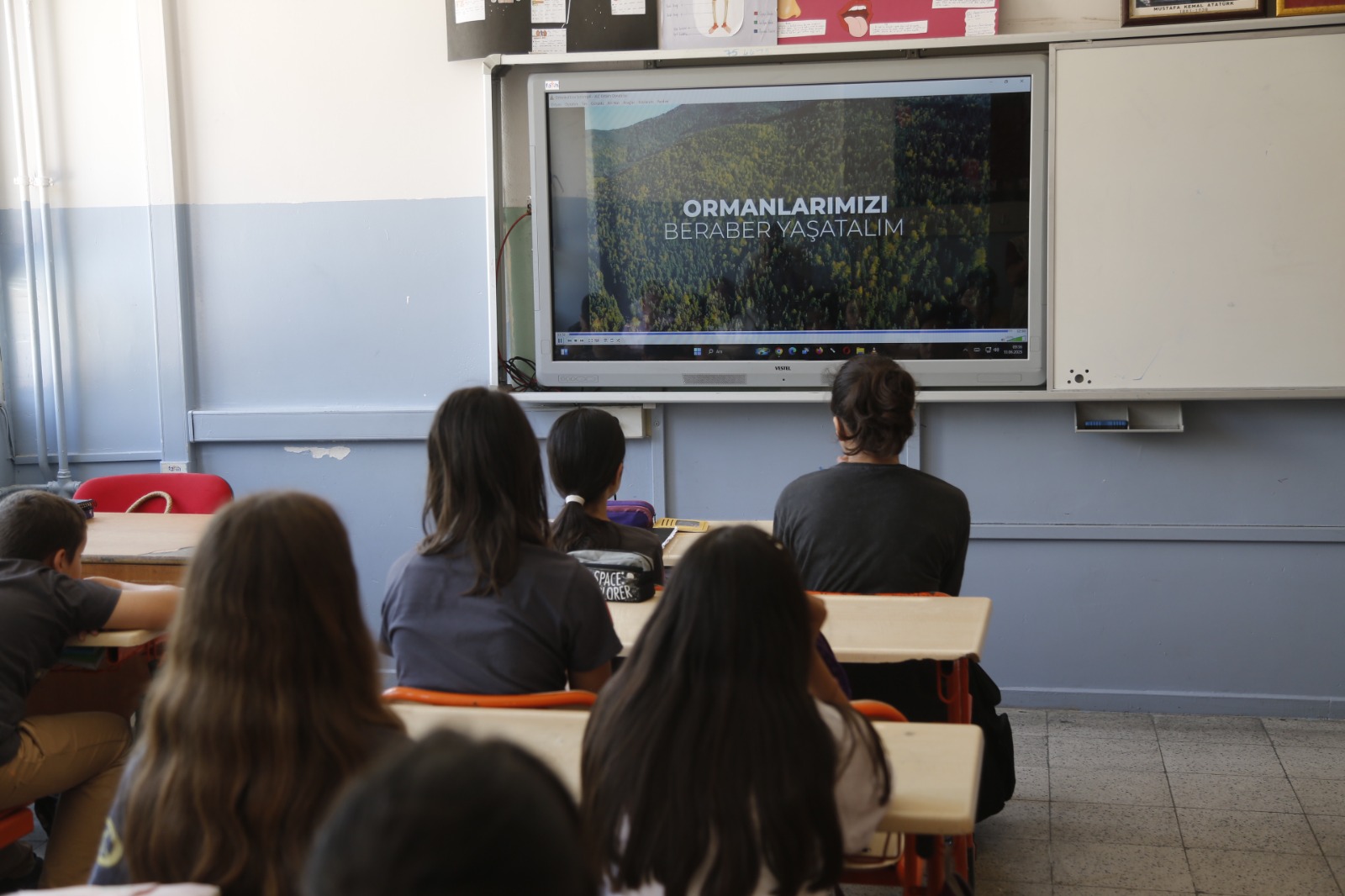 Muğla’da Öğrencilere “Ormandan Gelen Mektup” ile Yangın Farkındalığı Eğitimi