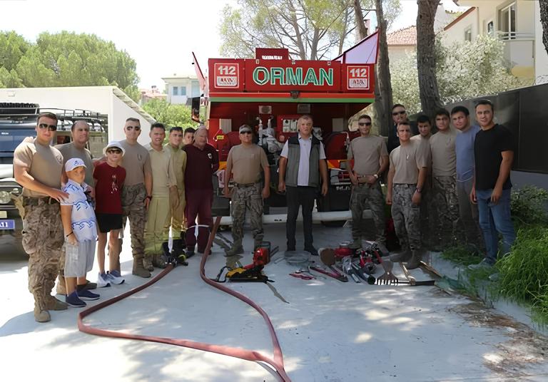 Muğla'da PÖH Personeline Orman Yangınlarıyla Mücadele Eğitimi