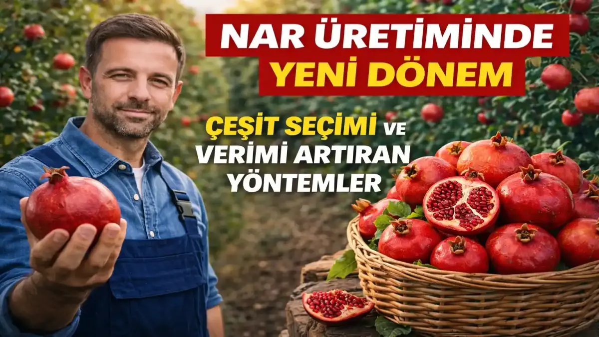 Nar üretiminde kritik sezon başladı: çeşit seçimi ve verimi artıran yöntemler