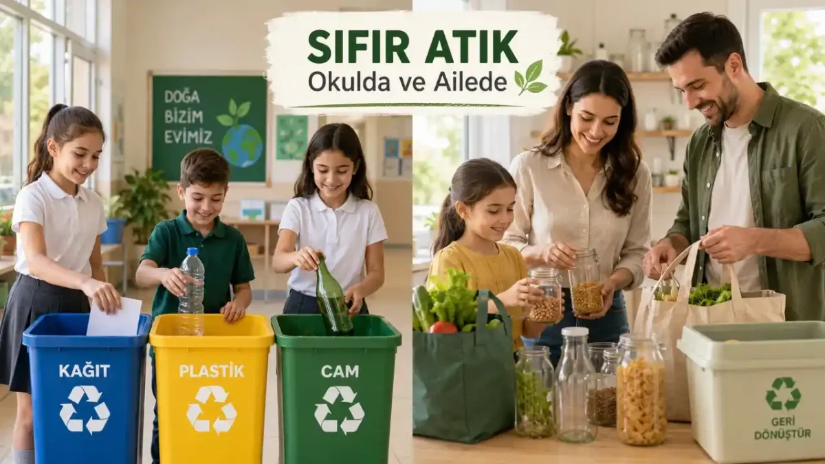 Okullarda Sıfır Atık Uygulaması: Öğrenci, Öğretmen ve Aileler İçin Yol Haritası