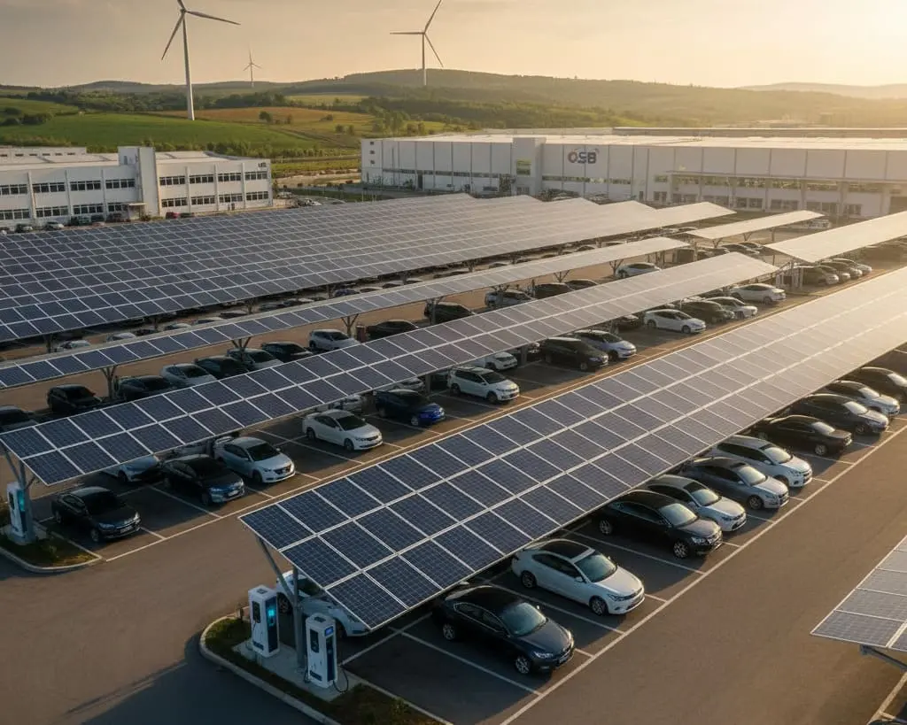 Otoparklar Enerji Santraline Dönüşüyor: Solar Carport Dönemi Başladı