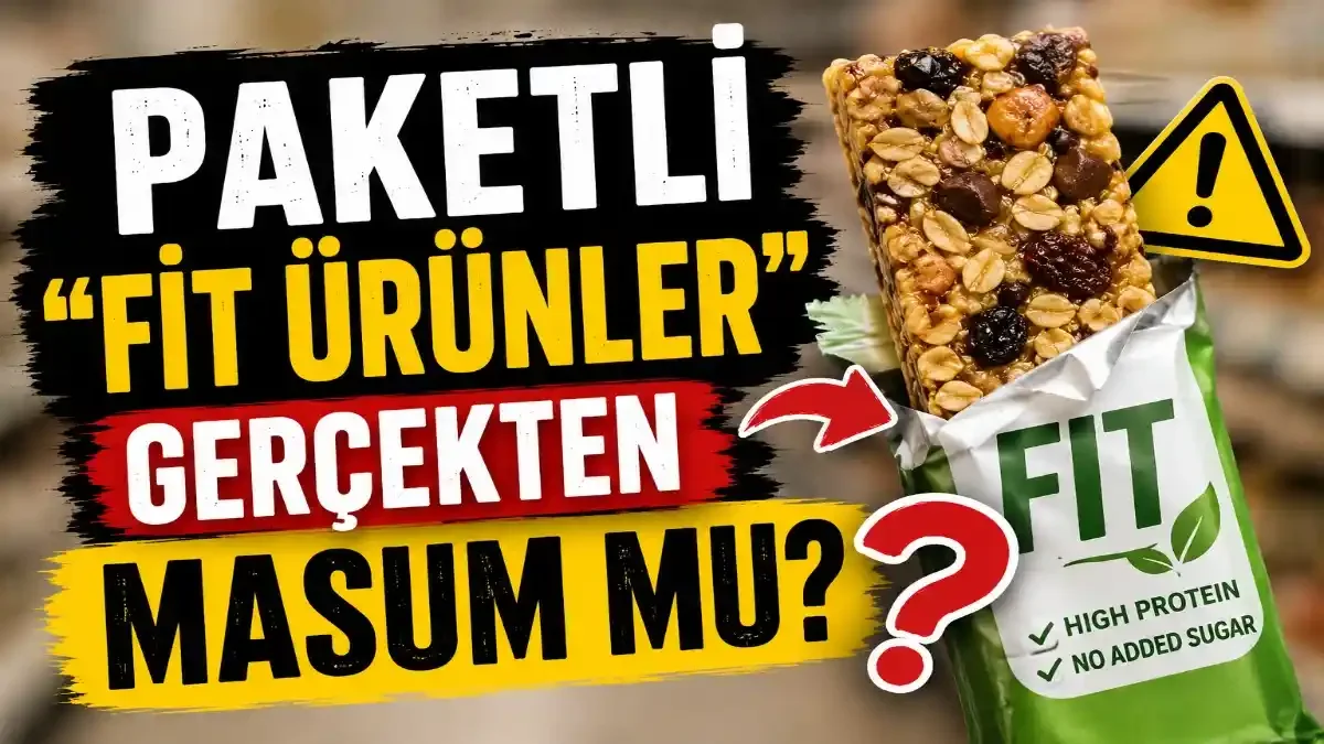 Paketli “Fit Ürünler” Gerçekten Masum mu? Sağlıklı Görünen Gıdaların Arkasındaki Gerçekler