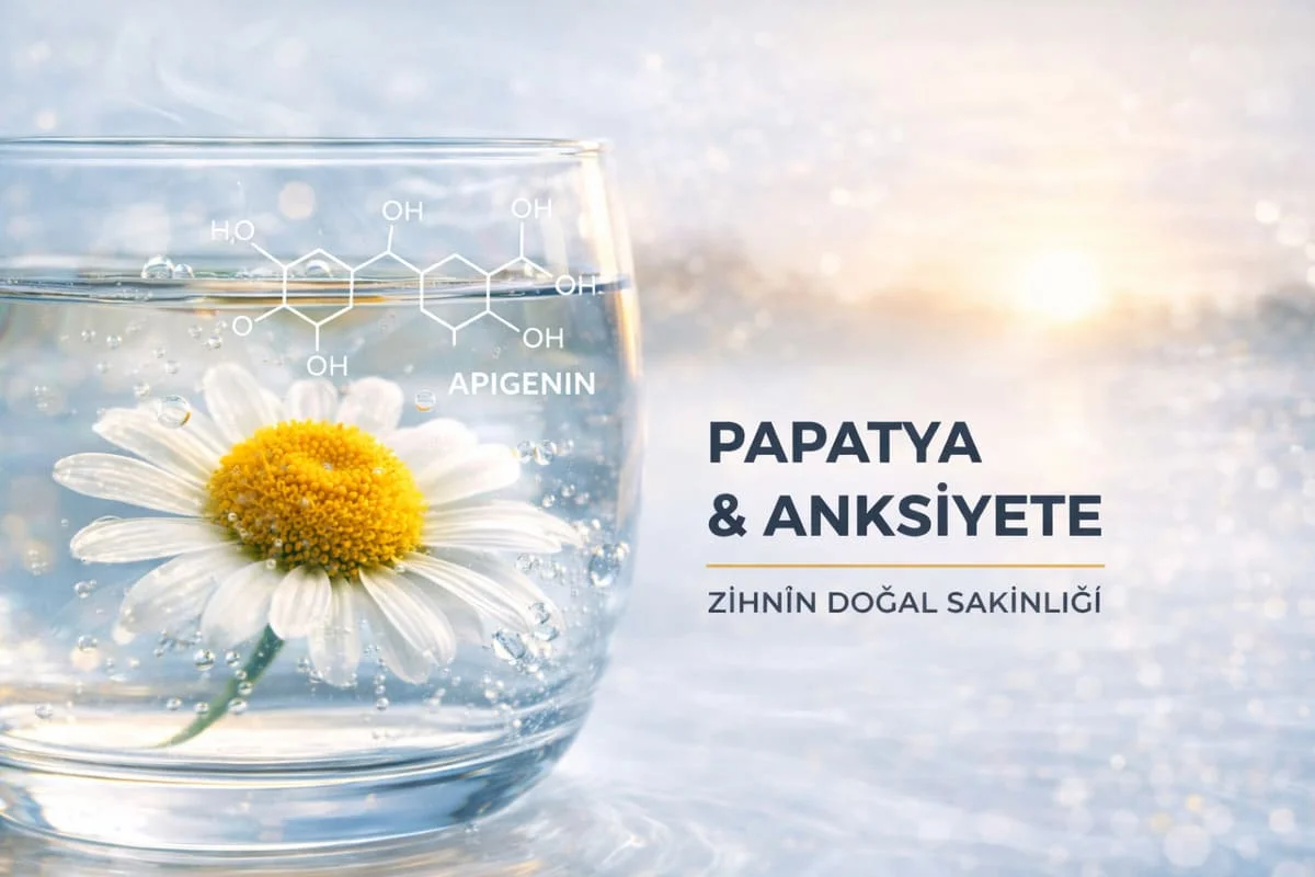 Papatya Anksiyeteyi Azaltır mı? Klinik Çalışmalar ve "Apigenin" Mucizesi!