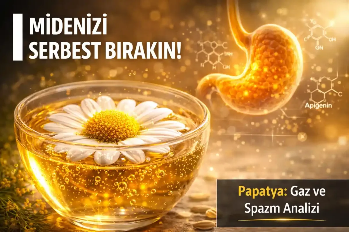 Papatya Mide Spazmını Azaltır mı? 2026 Karminatif Etki Analizi
