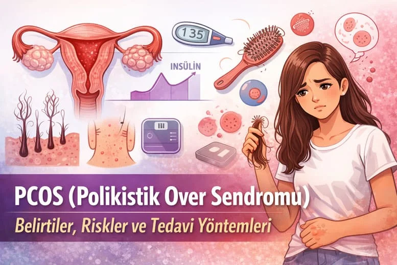 PCOS Nedir, Belirtileri Nelerdir? Kilo, Saç Dökülmesi ve Akne Üzerindeki Etkileri