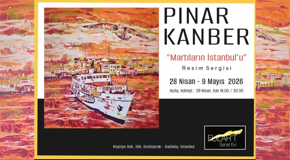 Pınar Kanber’in “Martıların İstanbul’u” Sergisi FULART Gallery’de Açılıyor