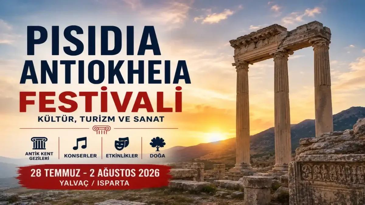 Pisidia Antiokheia Festivali Ne Zaman? Mavi Gri, Merve Özbey Ve Rafet El Roman Konserleri
