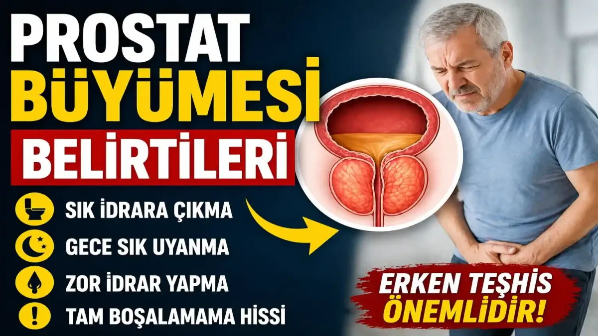 Prostat Büyümesi Nasıl Anlaşılır? En Yaygın 10 Belirti