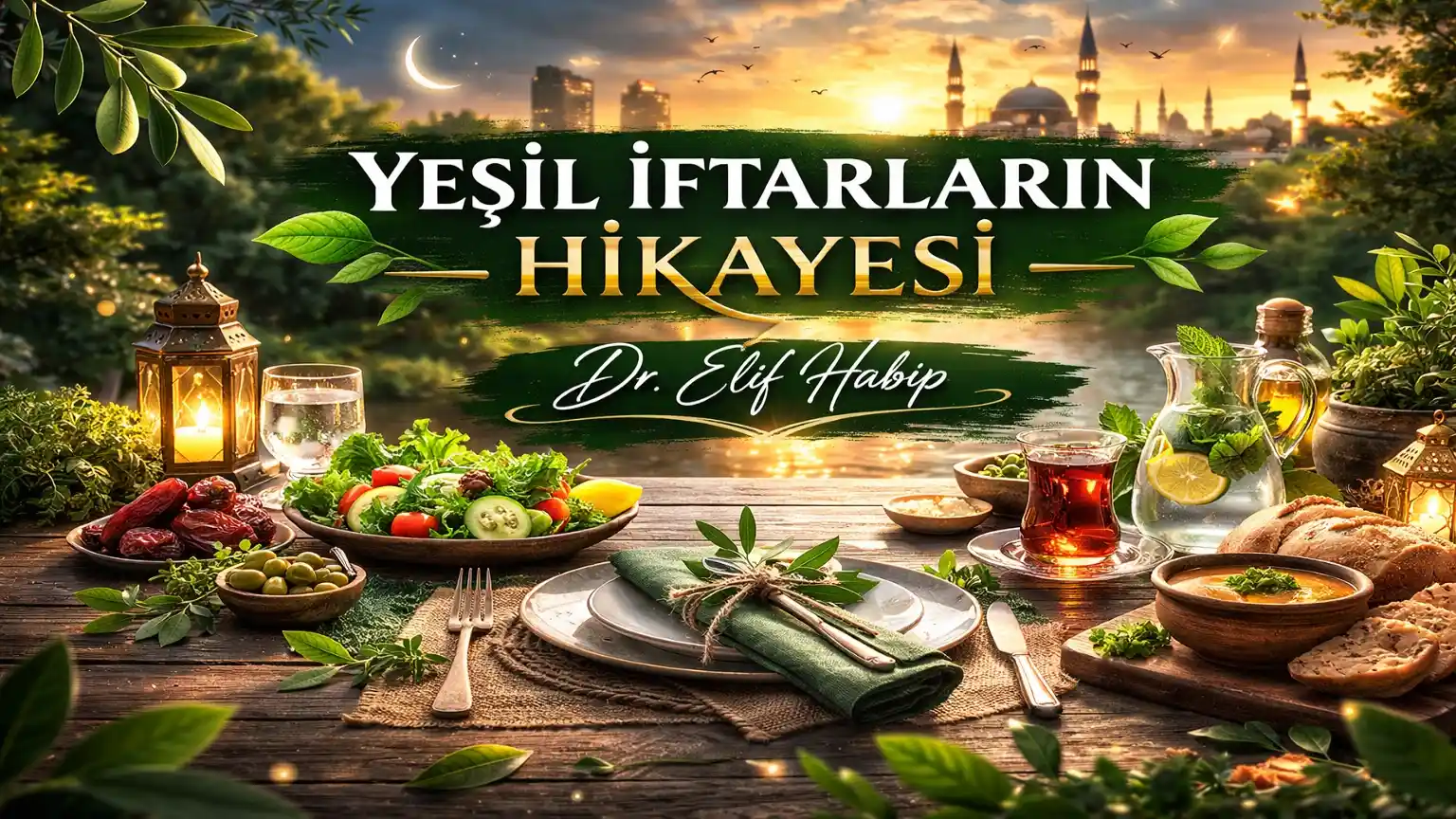 RAMAZAN’A VEDA, YEŞİL İFTARLARA MERHABA