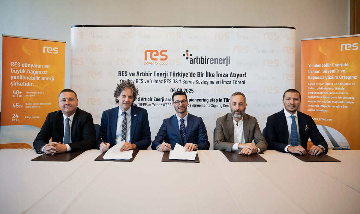 RES ve Artıbir Enerji’den Türkiye Rüzgâr Enerjisinde Tarihi İş Birliği