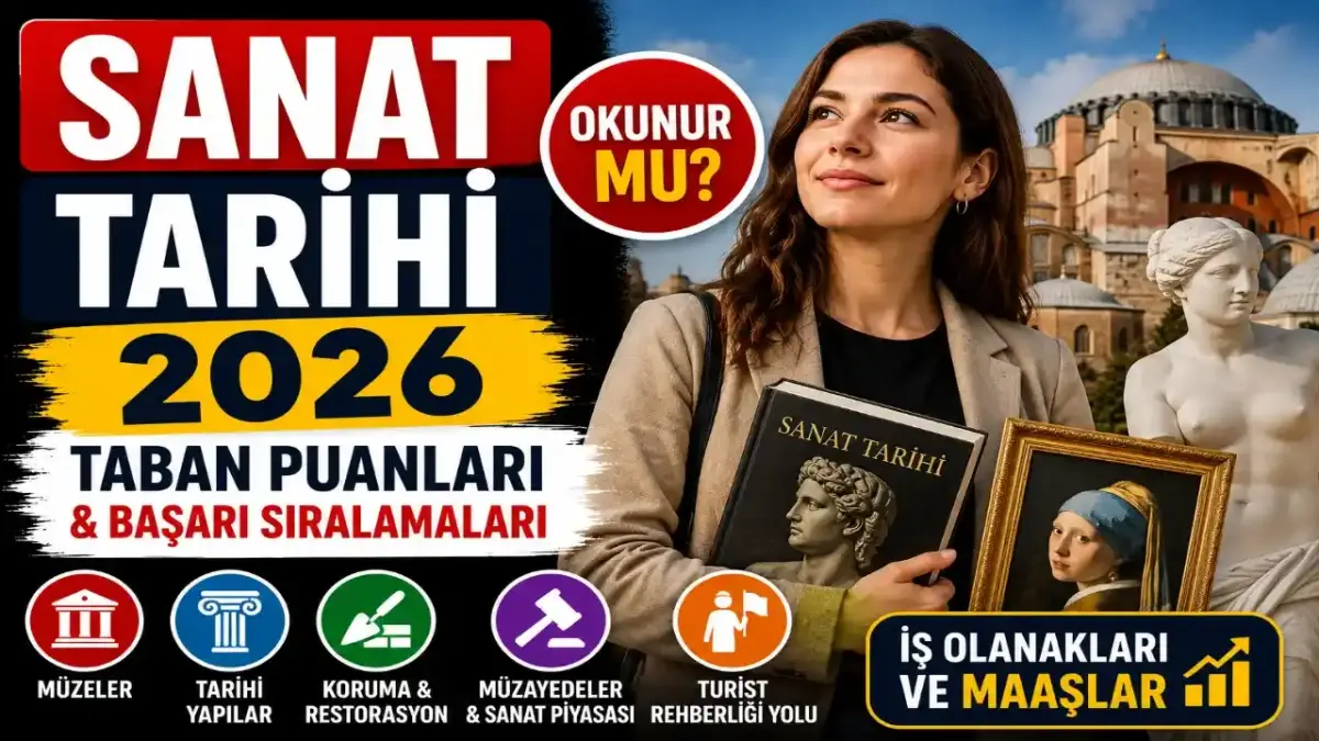 Sanat Tarihi 2026 Taban Puanları Ve Başarı Sıralamaları: Sanat Tarihçisi Ne İş Yapar, Maaşları Ne Kadar?