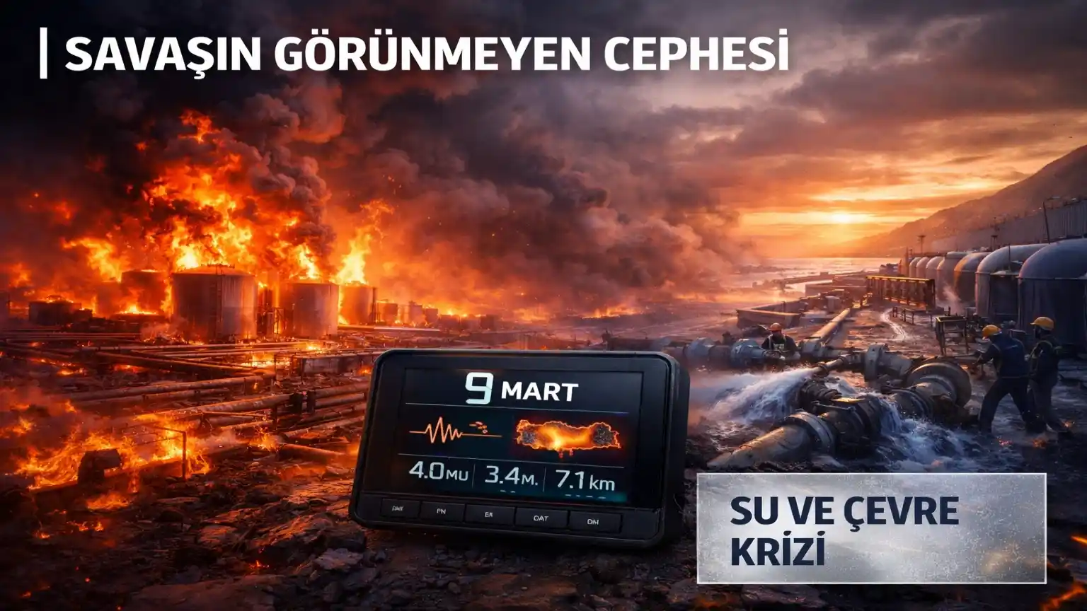Savaş Artık Doğayı Vuruyor: Enerji ve Su Altyapısı Hedefte