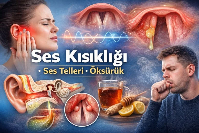 Ses Kısıklığı Neden Olur? Ses Telleri, Öksürük ve Reflü İlişkisi
