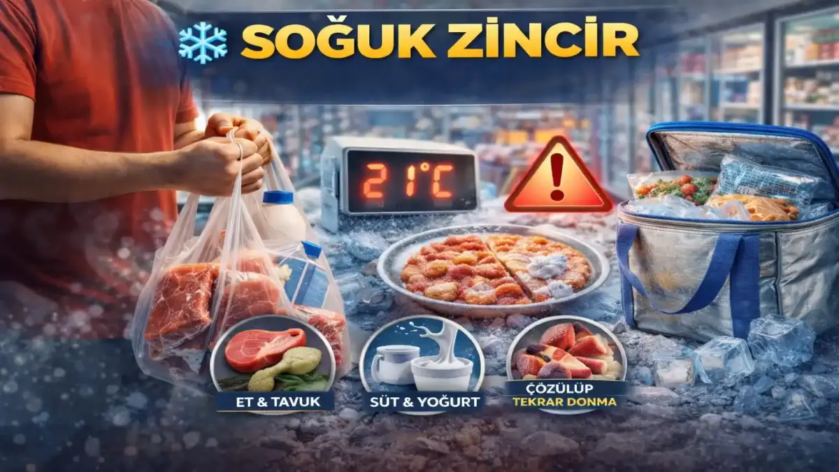 Soğuk Zincir Nedir? Marketten Eve Gıda Güvenliği Rehberi