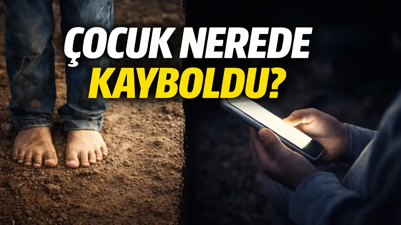 TAHTA BEŞİKTEN EKRAN IŞIĞINA BİZ ÇOCUKLUĞU NE ZAMAN KAYBETTİK?