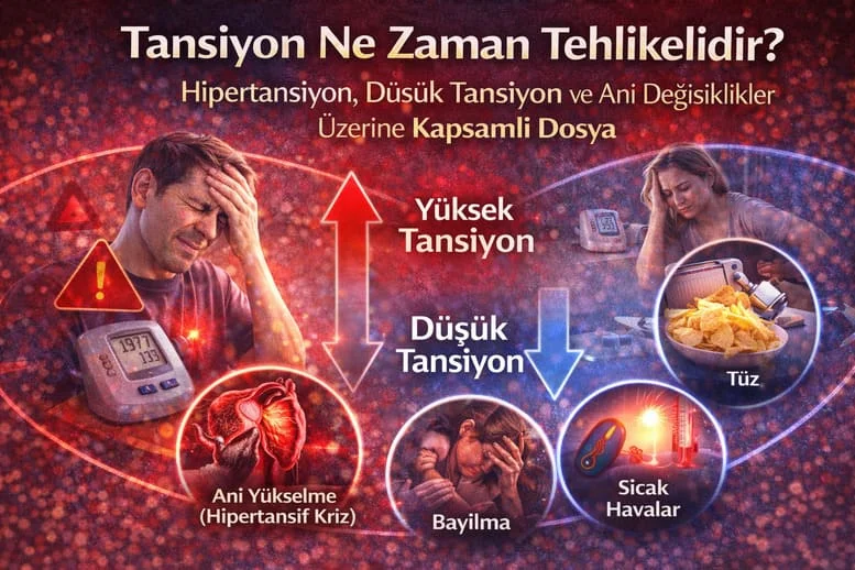 Tansiyon Ne Zaman Tehlikelidir? Hipertansiyon, Düşük Tansiyon ve Ani Değişiklikler