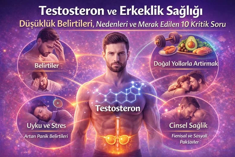 Testosteron ve Erkeklik Sağlığı: Belirtiler, Nedenler ve Kritik Değerler