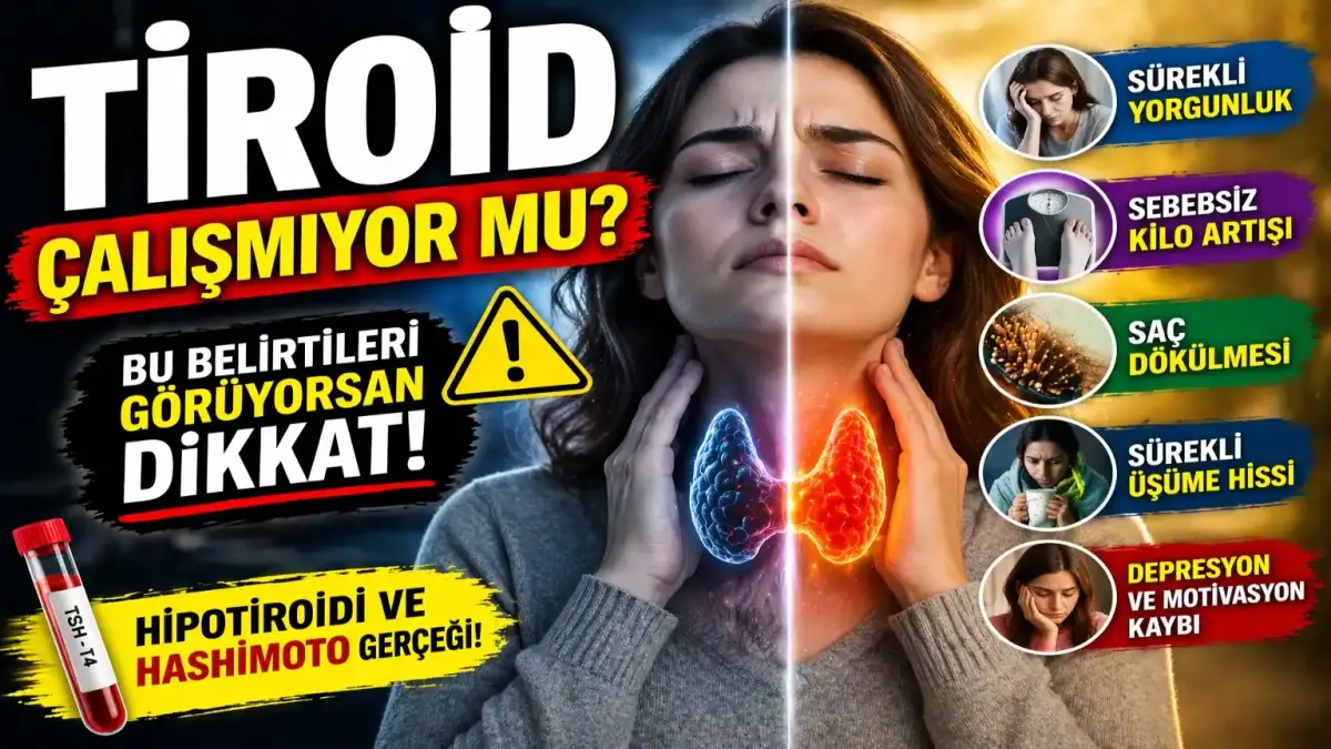 Tiroid Yavaş Çalışırsa Ne Olur? Hipotiroidi Rehberi