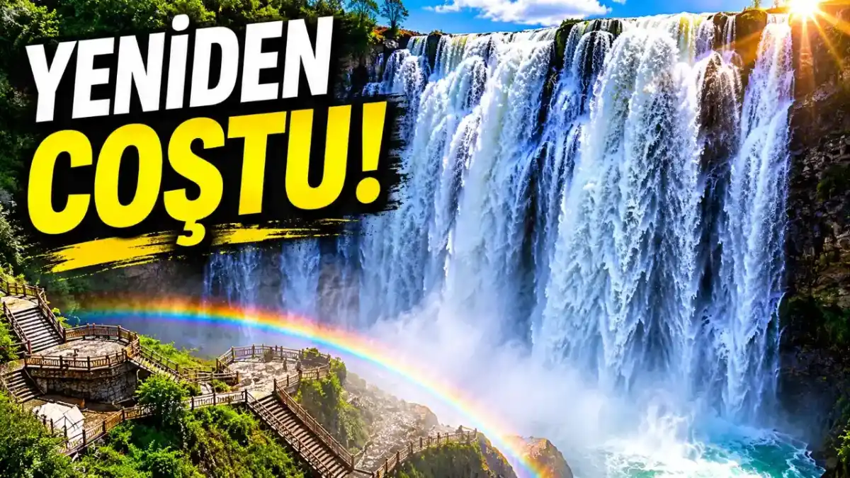Tortum Şelalesi Yaz Sezonuna Hazır