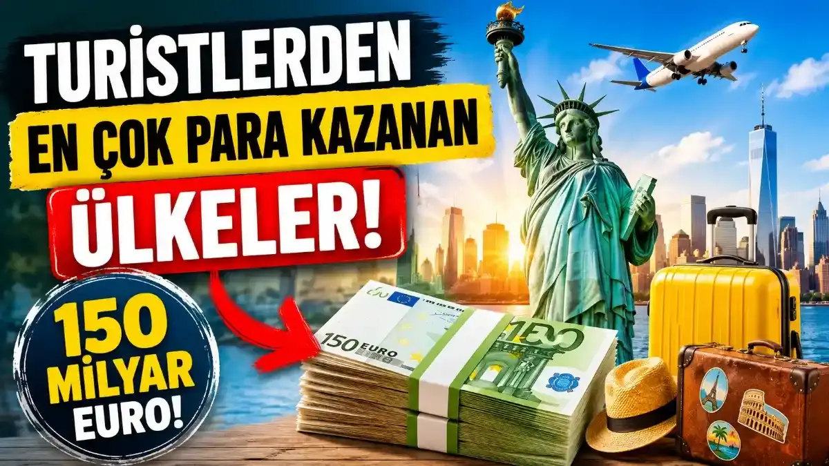Turizmden En Çok Kazanan Ülkeler Açıklandı: Peki Türkiye Küresel Yarışta Nerede?