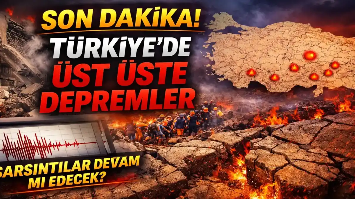 Türkiye deprem raporu: 24 saatte onlarca sarsıntı kaydedildi