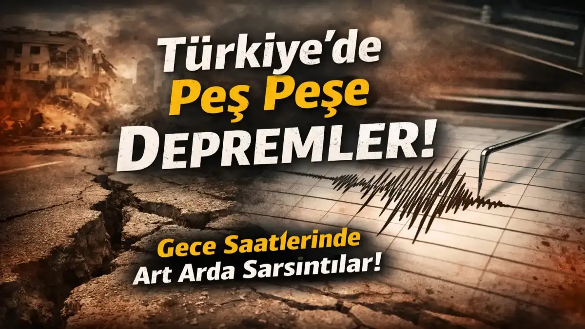 Türkiye Deprem ve Afet Gündemi: Son 24 Saatte En Büyük Deprem 3.6