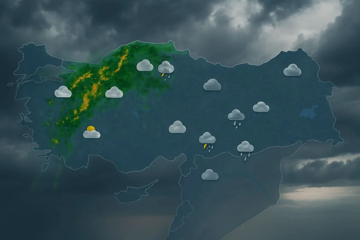 Türkiye Geneli Hava Durumu: Yağışlar Batı Ve İç Kesimlerde Etkili Olacak