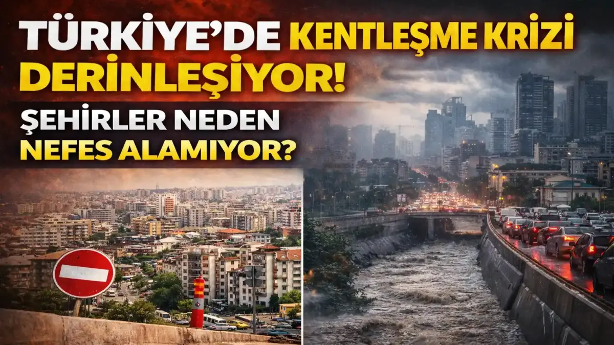 Türkiye’de Kentleşme Krizi Derinleşiyor: Şehirler Neden Nefes Alamıyor?