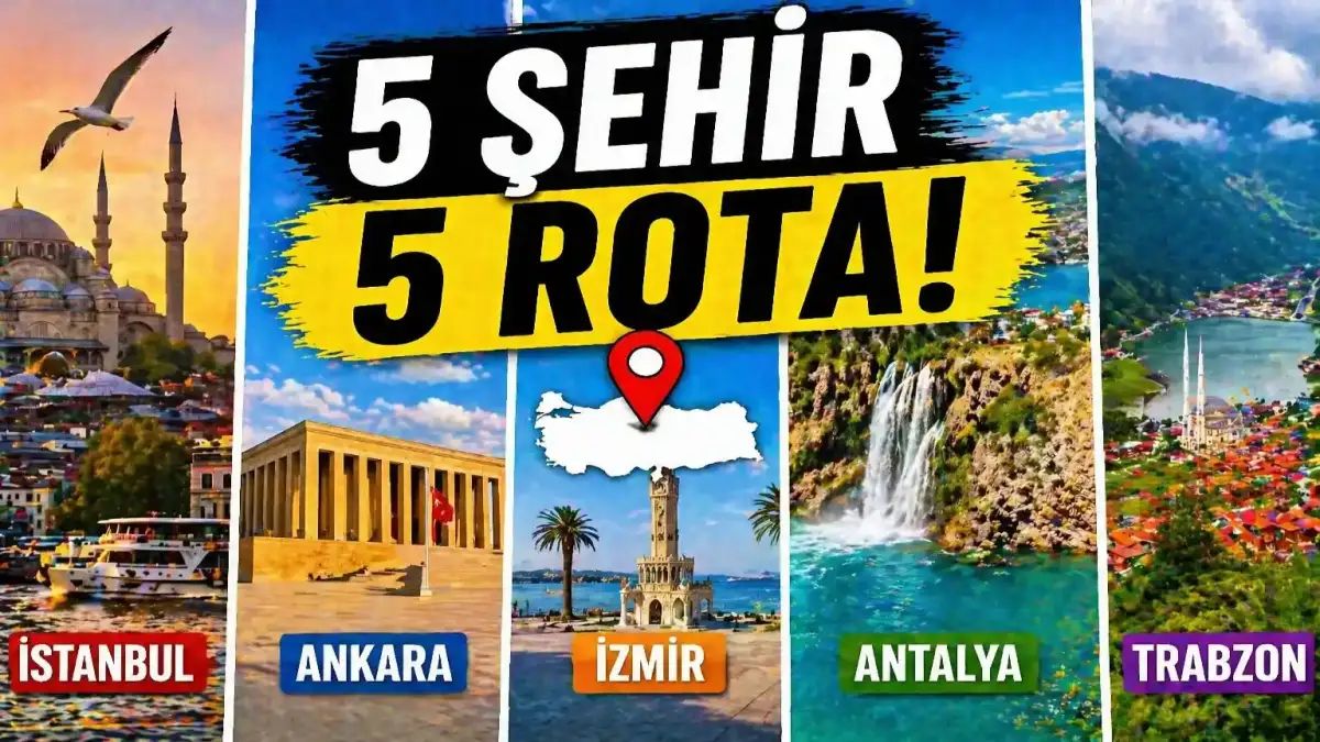 Türkiye’de Şehirlere Göre Gezilecek Yerler: İstanbul, Ankara, İzmir, Antalya, Trabzon