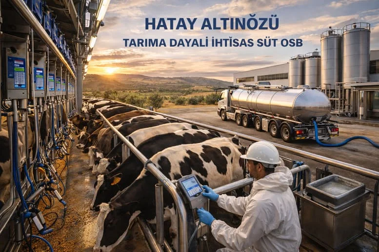 Türkiye’de Süt Hayvancılığında Yeni Model: Hatay Altınözü Tarıma Dayalı İhtisas Süt OSB