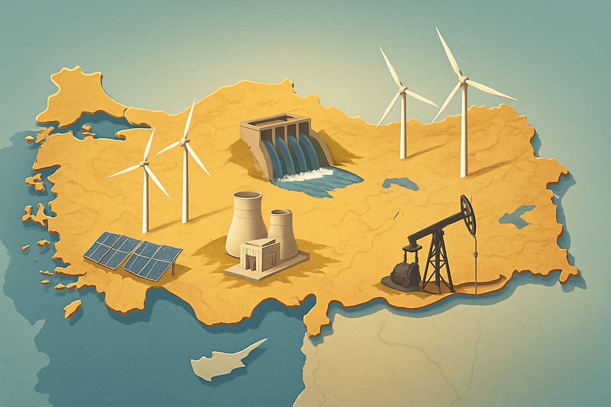 Türkiye’nin Enerji Haritası: Kaynaklar, Yatırımlar ve Gelecek Vizyonu
