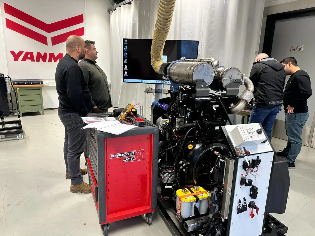 Yanmar Turkey, Global Servis Standartlarındaki Yetkinliğini Hollanda’da Aldığı Sertifikalarla Güçlendirdi