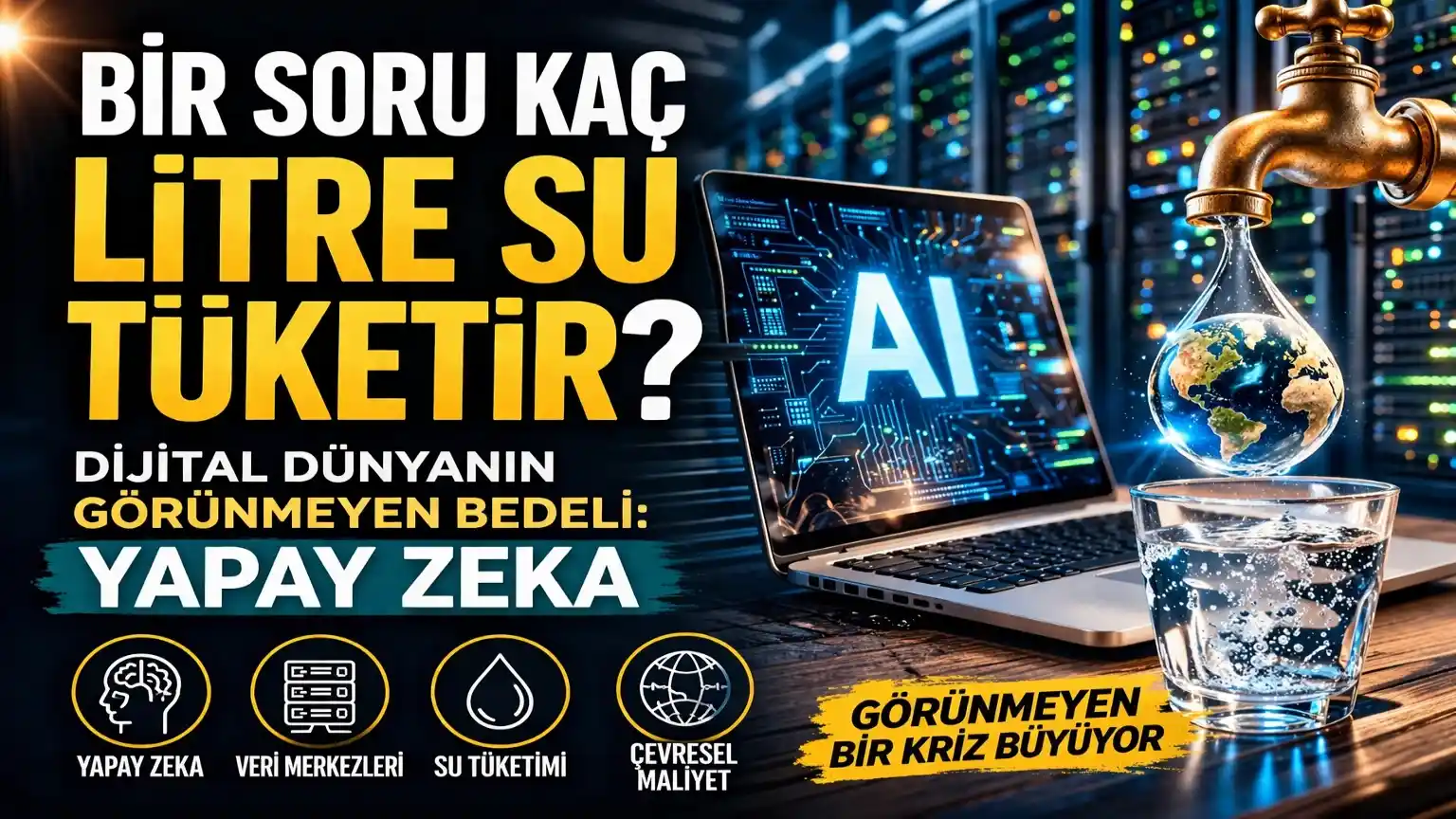 Yapay Zekâ Sorularımıza Cevap Verdikçe Dünya Susuz mu Kalıyor?
