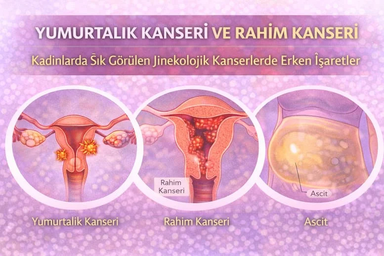Yumurtalık Kanseri ve Rahim Kanseri: Erken Belirtiler ve Kritik Uyarılar!