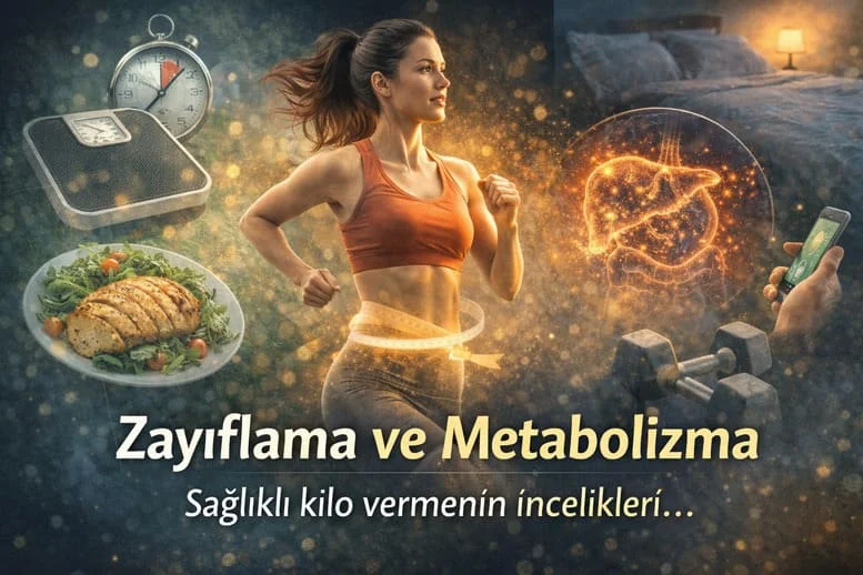 Zayıflama ve Metabolizma: En Hızlı Yağ Yakma Teknikleri, Gizli Engeller ve Sağlıklı Kilo Verme Kılavuzu