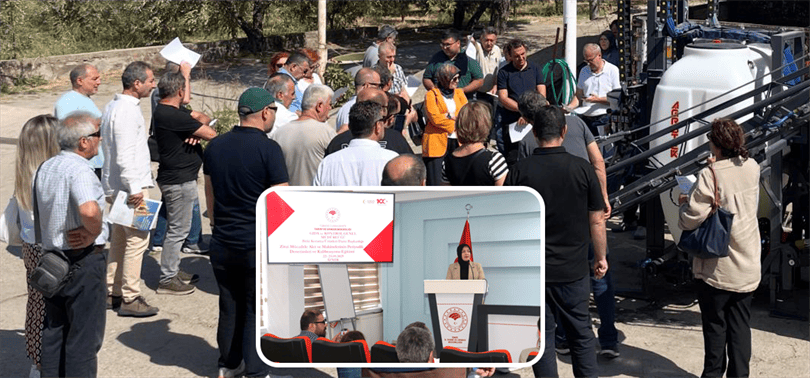 Zirai Mücadele Alet ve Makinelerinin Denetim ve Kalibrasyonu İçin Eğitim Düzenlendi