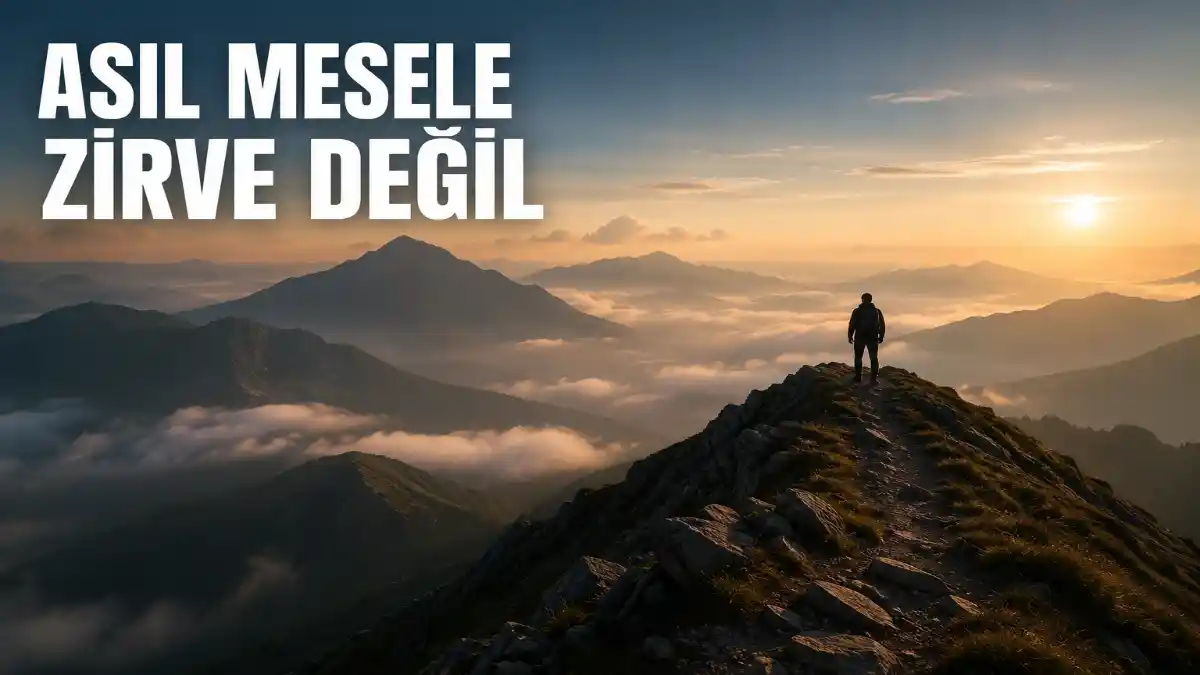 ZİRVEYE DEĞİL, KENDİMİZE YOLCULUK